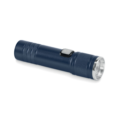 Picture of RECHARGEABLE COB LIGHT TORCH in Blue