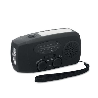 Picture of PORTABLE RADIO with LED Torch in Black