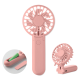 PORTABLE FOLDING FAN in Pink image 2