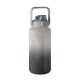 RPET WATER BOTTLE 2000ML in Black image 2