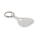 ALUMINIUM METAL KEYRING in Silver image 2