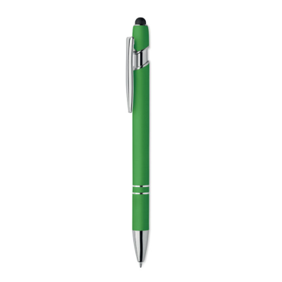 Picture of RECYCLED ALUMINIUM METAL STYLUS PEN in Green