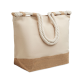 CANVAS BEACH BAG in Brown image 2