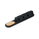 SILICONE CABLE ORGANIZER in Black image 2
