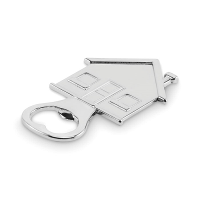 Picture of HOUSE SHAPE BOTTLE OPENER in Silver