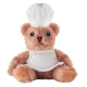 TEDDY BEAR PLUSH CHEF in White image 2