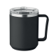 DOUBLE WALL MUG 400ML in Black image 2