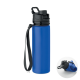 FOLDING SILICONE SPORTS BOTTLE in Blue image 2