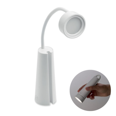 Picture of 2-IN-1 DESK LAMP AND TORCH in White