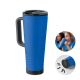Picture of DOUBLE WALL HOWLER CUP 700ML, in Blue
