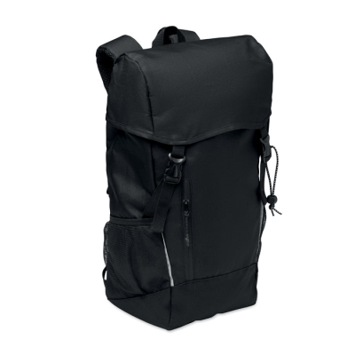 Picture of RPET BACKPACK RUCKSACK 15L in Black