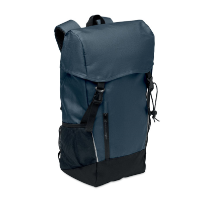 Picture of RPET BACKPACK RUCKSACK 15L in Blue