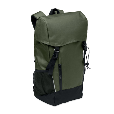 Picture of RPET BACKPACK RUCKSACK 15L in Green