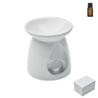 Picture of VANILLA AROMA BURNER SET in White