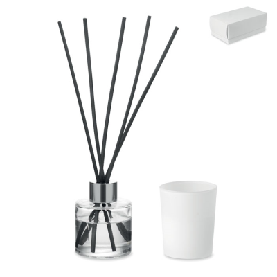 Picture of VANILLA DIFFUSER & CANDLE SET in White
