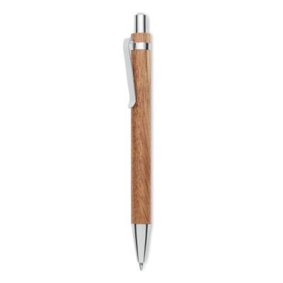 Picture of ACACIA WOOD BALL PEN in Brown