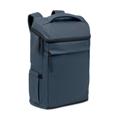 Picture of 15 INCH PU LAPTOP BACKPACK RUCKSACK in Blue