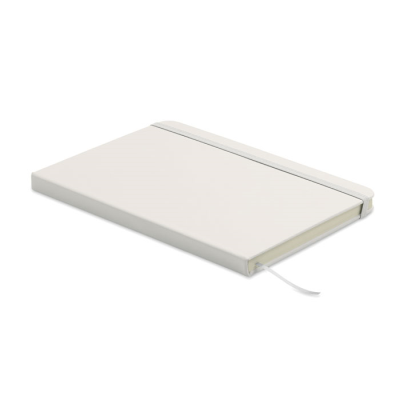 Picture of A5 RECYCLED PU NOTE BOOK in White
