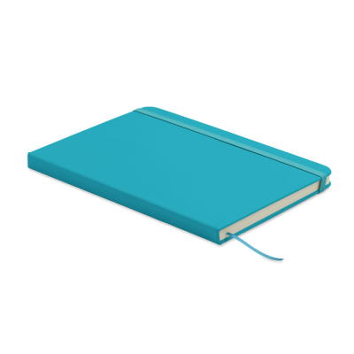 Picture of A5 RECYCLED PU NOTE BOOK in Blue
