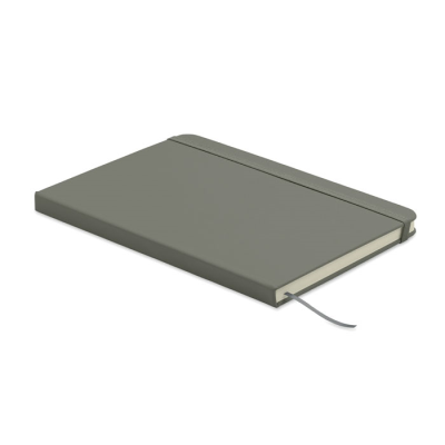 Picture of A5 RECYCLED PU NOTE BOOK in Grey