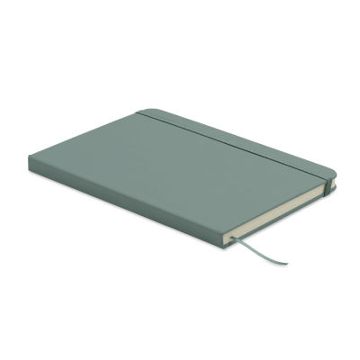 Picture of A5 RECYCLED PU NOTE BOOK in Blue