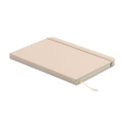 Picture of A5 RECYCLED PU NOTE BOOK in White