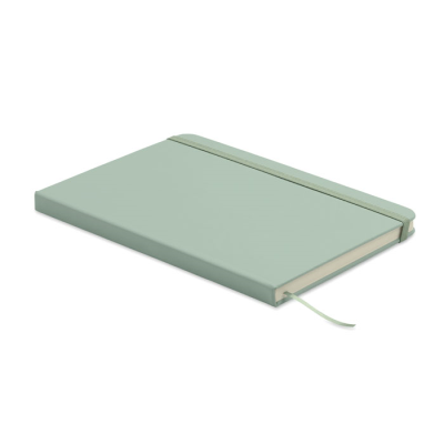 Picture of A5 RECYCLED PU NOTE BOOK in Green