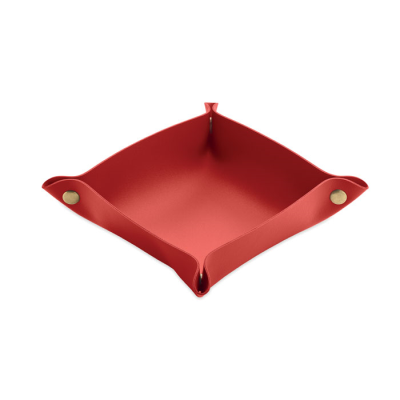Picture of FOLDING PU KEY TRAY in Red