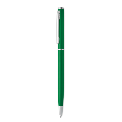 Picture of RECYCLED ALUMINIUM METAL BALL PEN in Green