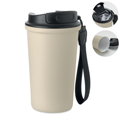 Picture of RECYCLED STEEL TUMBLER 400ML in Brown
