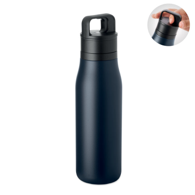 Picture of DOUBLE WALL BOTTLE 500ML in Blue
