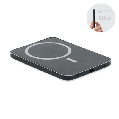 Picture of SLIM MAGNETIC POWER BANK 20W in Black