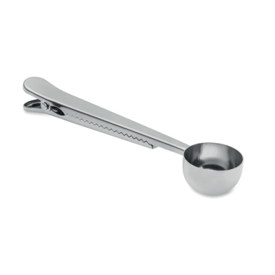 Picture of COFFEE SCOOP with Bag Clip in Silver