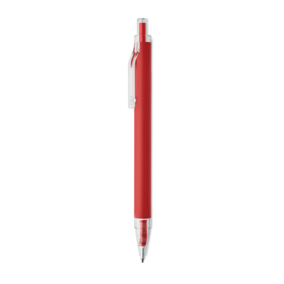 Picture of RECYCLED ALUMINIUM METAL BALL PEN in Red