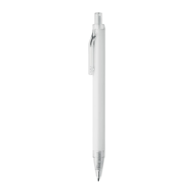 Picture of RECYCLED ALUMINIUM METAL BALL PEN in White