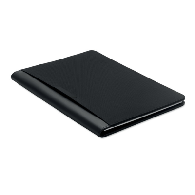 Picture of A4 PORTFOLIO with Note Pad in Black