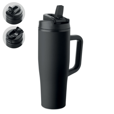 Picture of DOUBLE WALL TUMBLER 900ML in Black