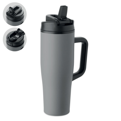 Picture of DOUBLE WALL TUMBLER 900ML in Grey