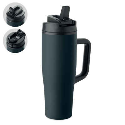 Picture of DOUBLE WALL TUMBLER 900ML in Blue