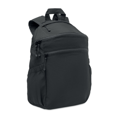 Picture of RIPSTOP NYLON BACKPACK RUCKSACK 10L in Black