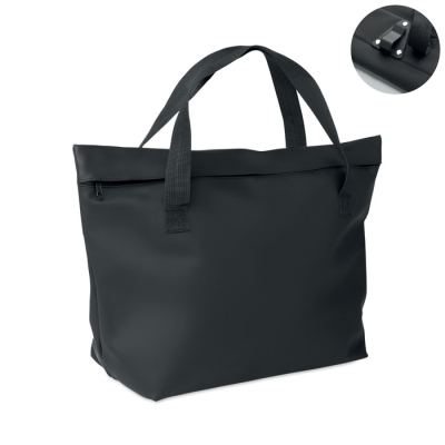 Picture of PU BICYCLE SHOPPER TOTE BAG 10L in Black