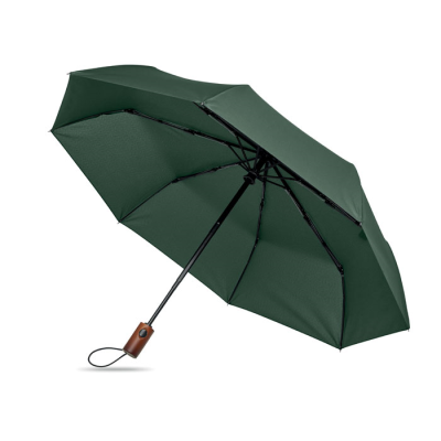 Picture of 21 INCH AUTO UMBRELLA WOOD HANDLE in Green