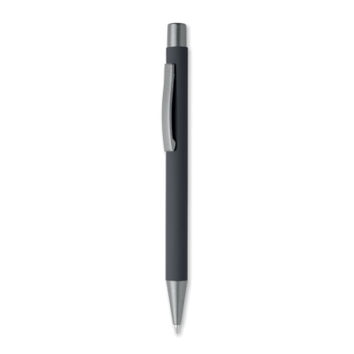 Picture of RECYCLED ALUMINIUM METAL BALL PEN in Black