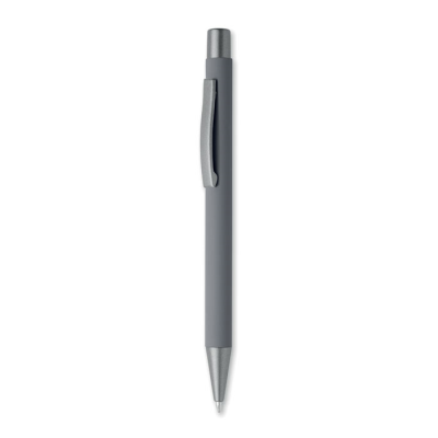 Picture of RECYCLED ALUMINIUM METAL BALL PEN in Grey