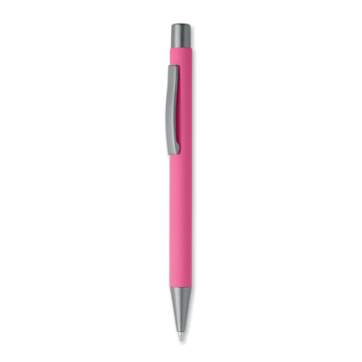 Picture of RECYCLED ALUMINIUM METAL BALL PEN in Pink