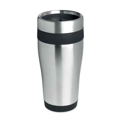 Picture of STAINLESS STEEL METAL MUG in Black