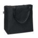 Picture of 600D RPET LARGE SHOPPER TOTE BAG in Black