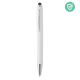 Picture of ANTIBACTERIAL STYLUS BALL PEN in White