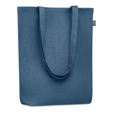 Picture of SHOPPER TOTE BAG in Hemp 200 Gr & M² in Blue