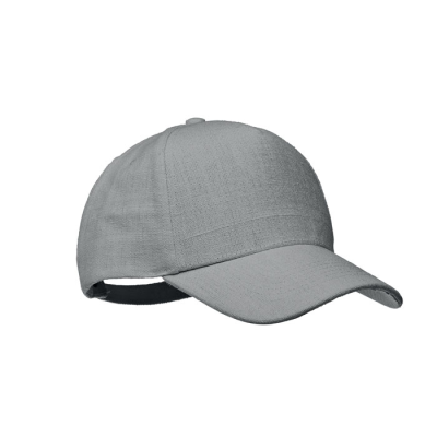 Picture of HEMP BASEBALL CAP 370 GR & M² in Grey